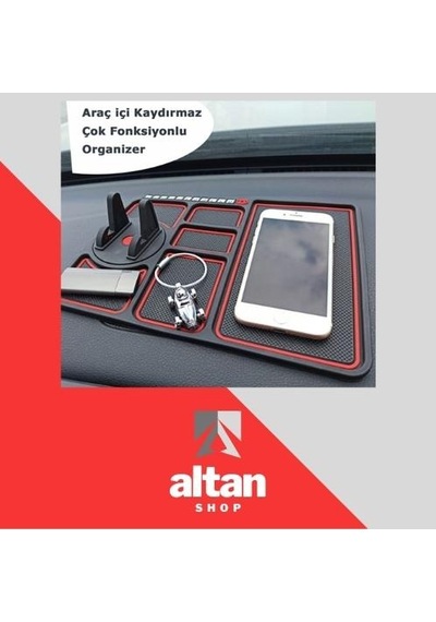 Torpido Kaydırmaz Ped Telefon Tutucu