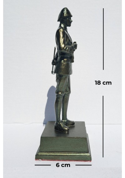 Biblosam Kurmay Albay Atatürk Heykeli Biblo - Küçük Boy 18 Cm