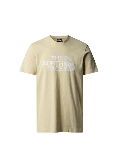 The North Face M S/s Woodcut Dome Tee Erkek T-shirt Nf0a87nx3x41 001