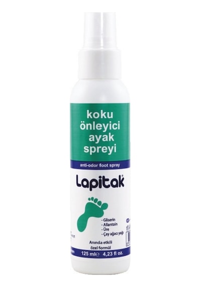 Lapitak Ayak Kokusu Önleyici Krem 60 ML + Koku Önleyici Ayak Spreyi 125 ML