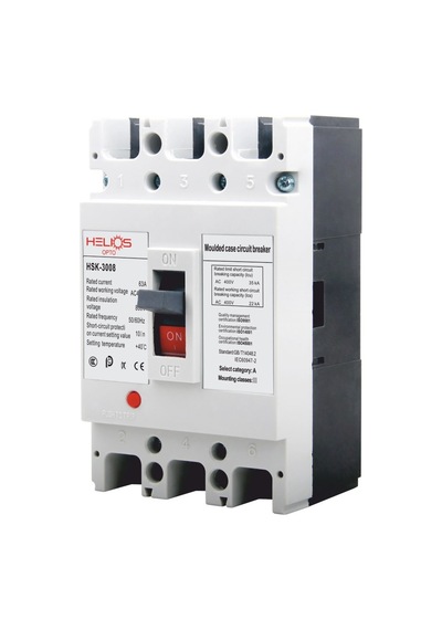 Helios Opto Kompakt Şalter 3 X 80a 25ka Hsk-3009