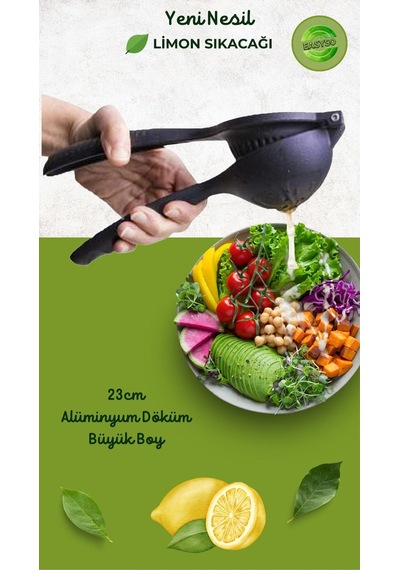 Gerçek Döküm Narenciye Limon Sıkacağı Çok Amaçlı Limon Sıkacak Döküm Diğer