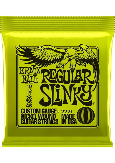 Ernie Ball 2221 Nickel Regular Slinky Takım Tel Elektro Gitar Te