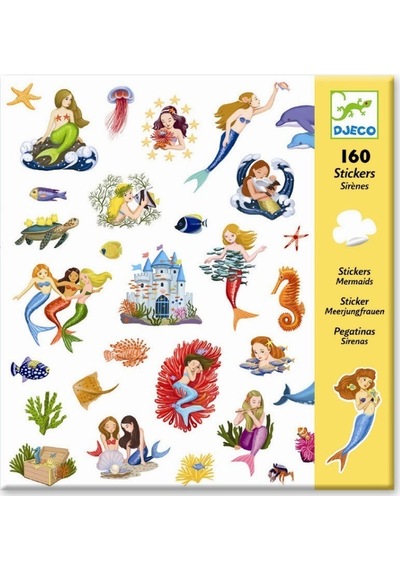 Djeco Çıkartmalar - Mermaids