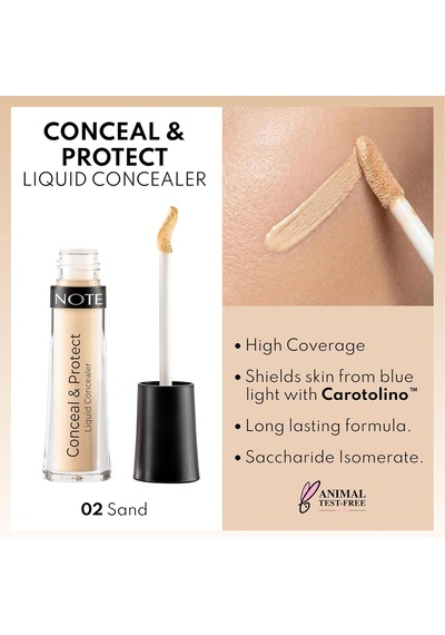 Cosmetics Cosmetics Conceal & Protect Likit Concealer - 02 Çok Renkli