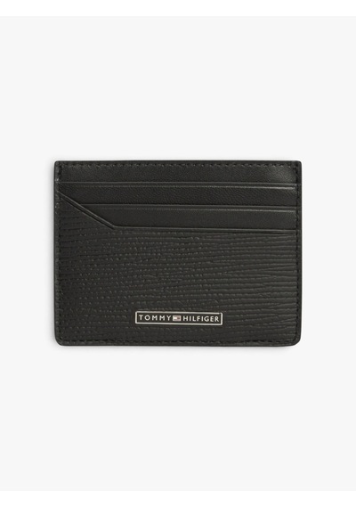 Tommy Hilfiger Th Busıness Saffıano Cc Holder Erkek Siyah Cüzdan - Am0am14787