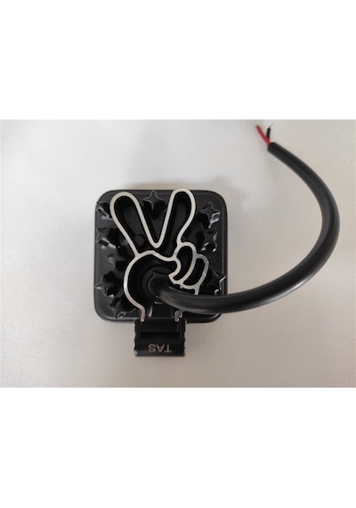 Replax Mini Off Road Projektör Forklift Lamba 9 Led Kare 9-36V 27W IP67