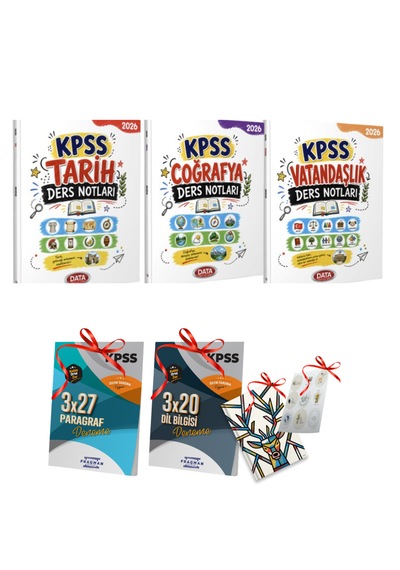 2026 Kpss Gygk Tarih Coğrafya Vatandaşlık Özet Ders Notları Seti Pratik Kilit Bilgiler Zamanı Olmayana Son Tekrarlar