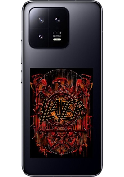 Xiaomi Mi 13 Uyumlu Şeffaf Kılıf Slayer Tasarımlı