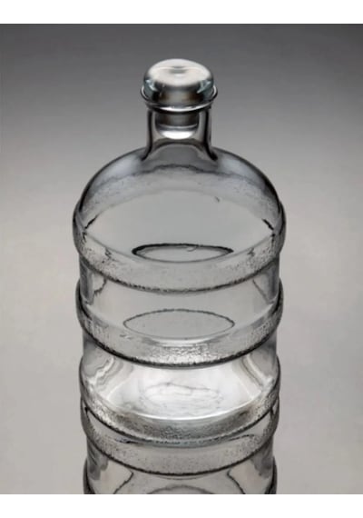 Cam Damacana Su Şişesi 2 Litre Şeffaf