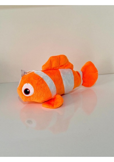 Joytoytr Balık Nemo Peluş Oyuncak 27cm Yapışkanlı Turuncu