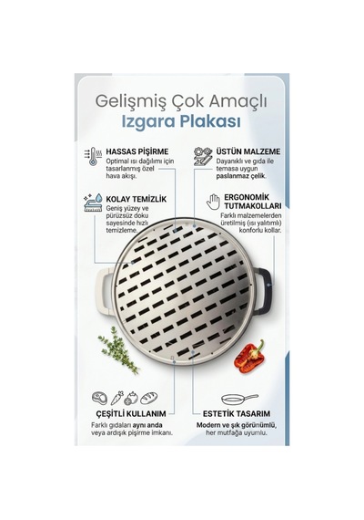Desenli Bahçe Ateş Çukuru Mangal - Outdoor Şömine Izgaralı 2'si Bir Arada Mangal Ateş Çukuru Diğer