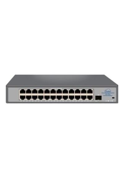 Nova Nvc-hıs2124g1s 24 Port 1 Sfp Full Giga Cloud Non Poe Ethernet Switch