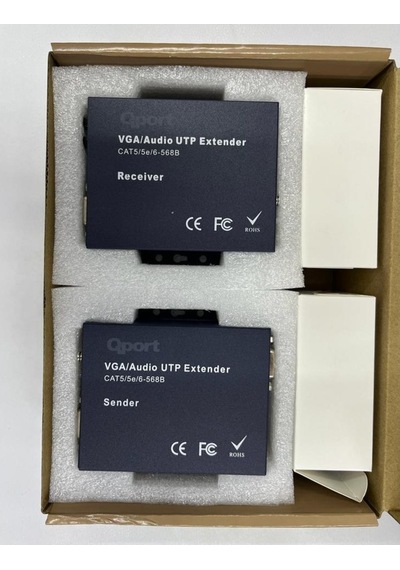Qport Vga Extender 200 Metre 2 Li