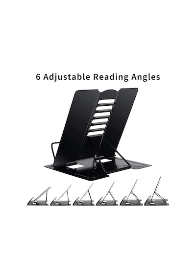 Kitap Okuma Standı 6 Kademe Ayarlanabilir Kitap Tutucu Ofis Çalışma Ders