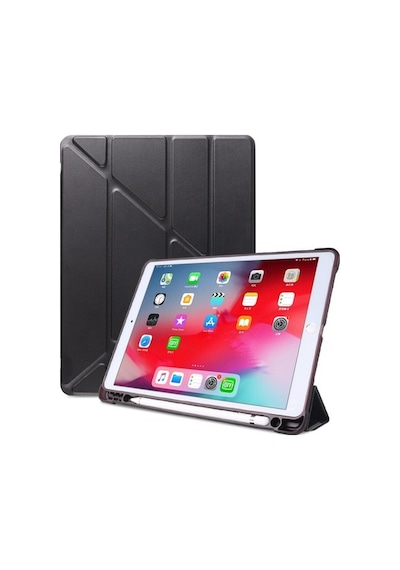 Apple Uyumlu iPad Air 1 9.7 Kılıf Kalem Bölmeli Trifolding Case A1474 A1