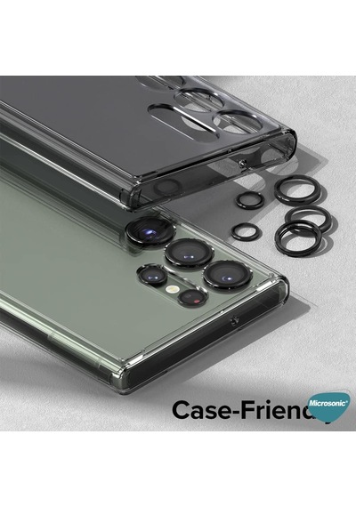 Samsung Galaxy S24 Ultra Tekli Kamera Lens Koruma Camı Lila Galaxy S24 Ultra İle Uyumlu Ekran Koruyucu - Lila Diğer