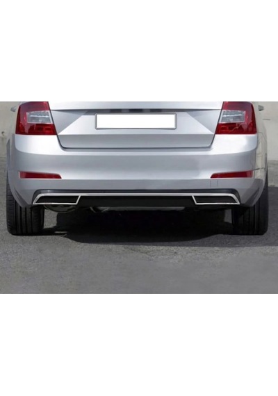 Skoda Octavia Arka Tampon Difüzörü Amg Model 2013-2017 Arası