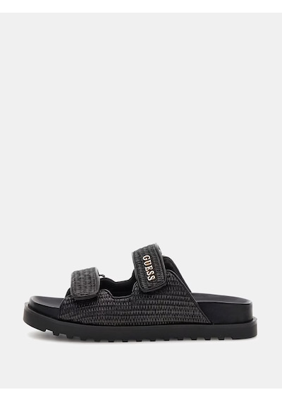 Guess Fadelıze Kadın Terlik Fljfdefap19 Fljfdefap19 Black Black Siyah