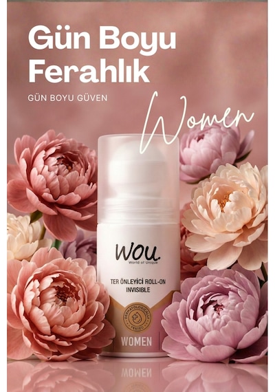 Wou Ter Önleyici Leke Karşıtı Roll-on 75 Ml Women
