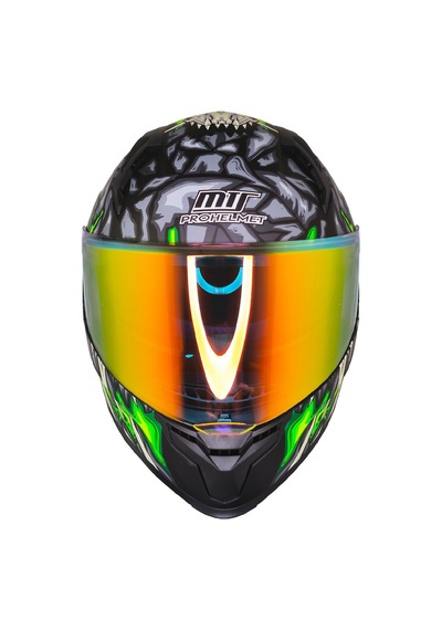 Motoanl Skull Yeni Ece 22.r06 Güneş Vizörlü Full Face Motor Kask Çok Renkli