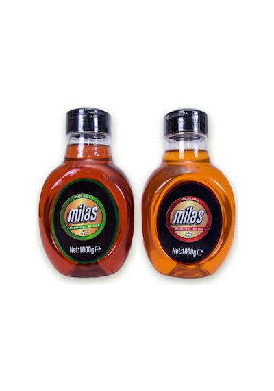 Milas Üreticiler Birliği Süzme Çiçek Balı 1 KG + Süzme Çam Balı 1 KG