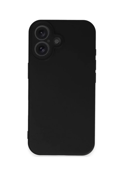 Newface Apple İphone 16 Plus Kılıf First Silikon - Siyah