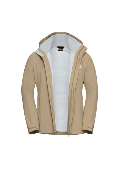 Jack Wolfskın Jack Wolfskin Trailtime 2l Erkek Bej Outdoor Ceketi A0082