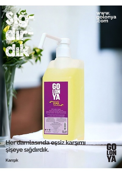 Golonya Karışım Kokulu Sprey Başlıklı Kolonya 1 L