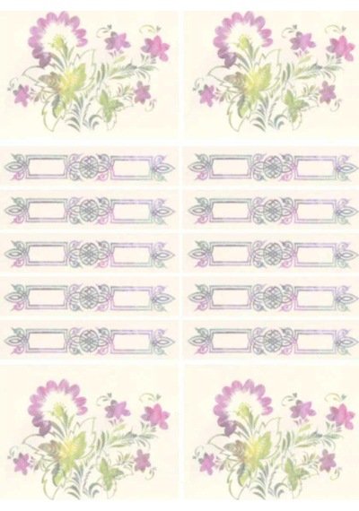 915k Artebella Soft Transfer Koyu Zemin 23x34 cm