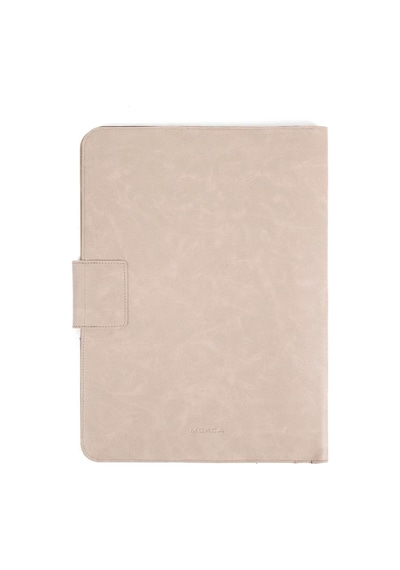 Apple Uyumlu MacBook Air Pro 13-14 Inç Organizer Evrak & Laptop & Tablet Çantası Bej