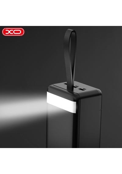 30000 Mah 22.5w Hızlı Şarj Destekli 3 Çıkışlı Dijital Ekranlı Ve Fenerli Powerbank Beyaz