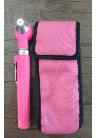 Pulsemed Beyaz Led Işıklı Otoskop -pembe Renk