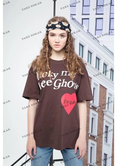 Tarzsokak Trustgod Kadıntshirt Beyaz