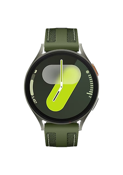 Sneezy Samsung Galaxy Uyumlu Watch 7 44mm 40mm Metal Tokalı Dikiş Detaylı Şık Dokuma Silikon Kordon