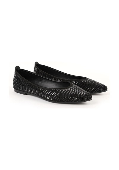 Lbr Libero L080.84 Parlak Taş İşlemeli Siyah Kadın Babet Lbr Libero L080.84 Parlak Taş İşlemeli Siyah Kadın Babet