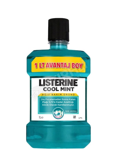 5 Adet Listerine Ağız Gargara 1000 Ml Cool Mint