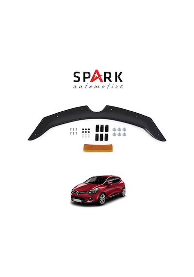 Renault Clio 4 2012-2020 Yıl Aralığı Uyumlu Kaput Rüzgarlığı 3mm