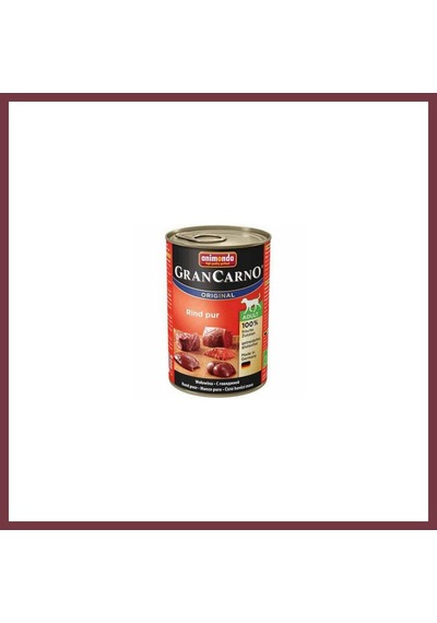 Storeşahin Grancarno Sığır Etli Yetişkin Köpek Konservesi 400 Gr Shn0720