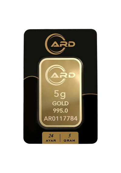 5 Gr 24 Ayar 995 Milyem Ard Gram Altın