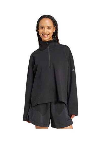 Adidas W All Szn Sl Qz Kadın Günlük Sweatshirt Jm1659 Siyah