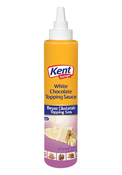 Kent Boringer Topping Sos Beyaz Çikolata 750 G