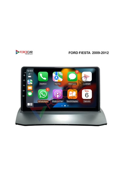 FORD FİESTA 2013_2016  ANDROİD MULTİMEDYA 2_32 KABLOSUZ CARPLAY
