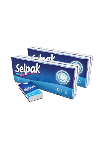 Selpak Klasik Cep Mendili 10'lu x 2 Adet