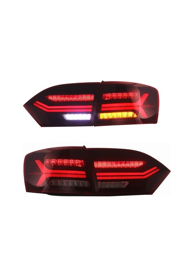 Autogp Vw Jetta Stop Lambası Ledli Audi Dizayn Kırmızı 2011 / 2014 Agp-sm-vw-jt-rd