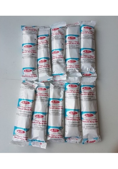 DS Damla Sağlık Hidrofil Sargı Bezi 10 x 150 CM 10 Adet