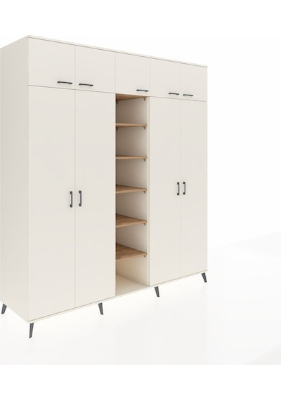 Kronos Dolap 18 Raflı 9 Kapaklı 220x59x243 Aytaşı-aytaşı/çam Aytası/atlas Çam - Aytası