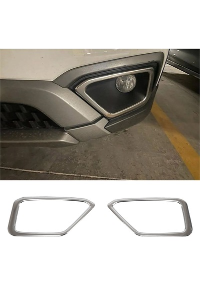 Fiat Egea Cross Uyumlu 2016 Ve Üzeri Krom Sis Çerçevesi 2 Parça Paslanmaz  Çelik