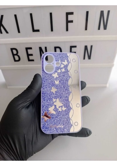 Apple Uyumlu iPhone 16 Kelebek Desen Kılıf Modeli Çok Renkli 3