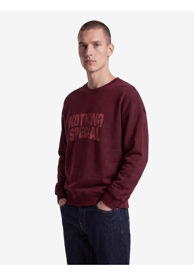 Koton Üç İplik Şardonlu Pamuklu Rahat Kalıp Bisiklet Yaka Baskılı Sweatshirt Bordo 7wam70156mk Koton Üç İplik Şardonlu Pamuklu Rahat Kalıp Bisiklet Yaka Baskılı Sweatshirt Bordo 7wam70156mk